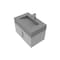 Castello Usa Nile 30-inch Gray Vanity Set with Gray Top and Brushed Nickel Handles CB-MC-30G-BN-2053-GR - alternate 1